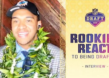1st Rd. Picks React to Being Drafted: Burrow, Tua, Love & More
