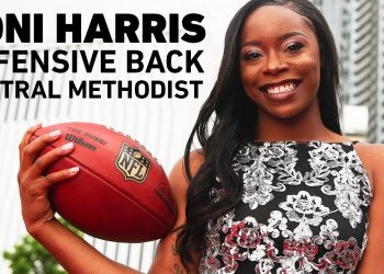 1st Female Skill Player to Receive a Football Scholarship