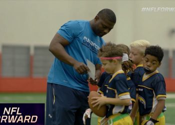 LT & Other NFL Stars Coach Flag & Youth Football