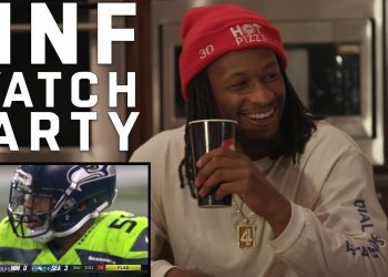 Todd Gurley Hosts MNF Watch Party w/ Friends Robert Woods & Malcolm Brown