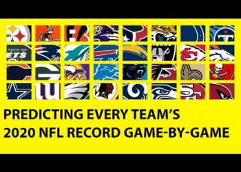 Predicting ALL 32 TEAMS 2020 NFL Record Game-by-Game