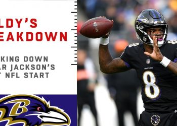 Breaking Down Lamar Jackson’s First NFL Start | NFL Film Review