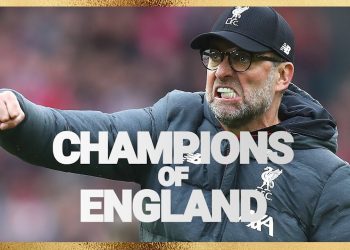 We Are Liverpool. Champions of England.