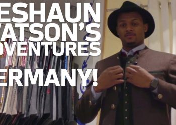 Deshaun Watson’s Adventures in Germany! | NFL Going Global ✈️ 🏈 🌎