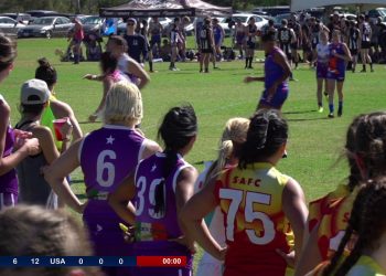 Aussie Sparks v USAFL – Women's Exhibition Match 1