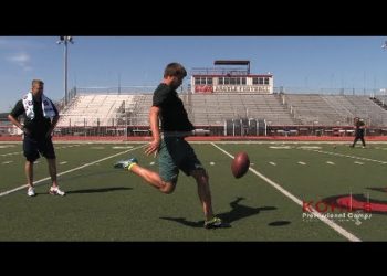 Aussie Style Punt by Pro Rugby & Australian Punter Joe Gardener | American NFL Football