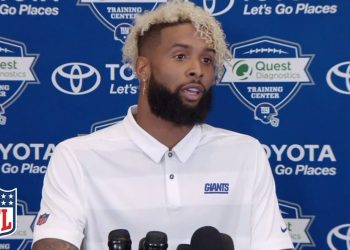 Odell Beckham Jr., “You See This Polo?” at Presser for Contract | NFL Network