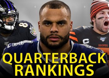 Rankings the NFL QB's from Worst to First