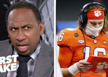 First Take | Stephen A. Smith 'reacts' Clemson's Trevor Lawrence confirms NFL Draft decision
