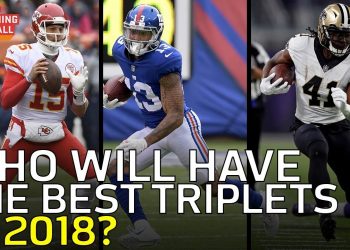 Which Team Will Have the Best Offensive Triplets in the 2018 Season? | NFL Network