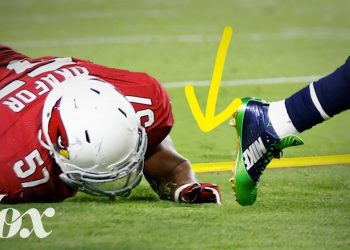 How the NFL's magic yellow line works
