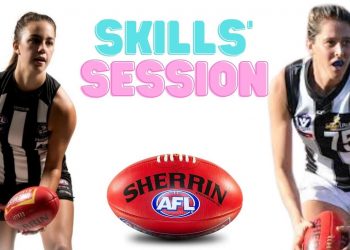 Aussie Rules training session