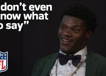 Lamar Jackson Gets Emotional Listening to a Message from His Family | 2018 NFL Draft