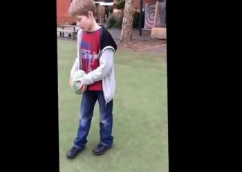 How to kick an Aussie Rules Football