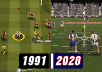 Evolution of AFL Games 1991 to 2020 (Australian Rules Football)