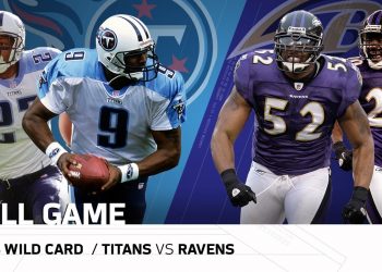 2003 AFC Wild Card: Tennessee Titans vs. Baltimore Ravens | NFL Full Game