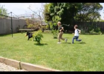 My Dog Spot plays Aussie Rules Football