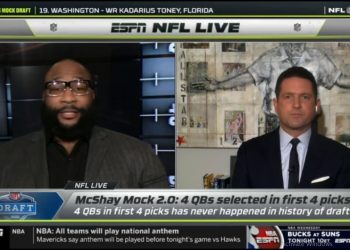 Marcus Spears & Todd McShay reaction NFL Mock Draft 2.0: 4 Qbs selected in first 4 picks