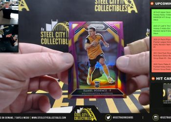 2020-21 Panini Prizm English Premier League Soccer Hobby Box DUAL Random Team Group Break #3