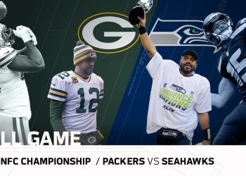 Packers vs. Seahawks: 2014 NFC Championship Game | Aaron Rodgers vs. Russell Wilson | NFL Full Game