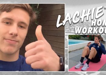 Home workout with Aussie Rules Athlete Lachlan Fogarty