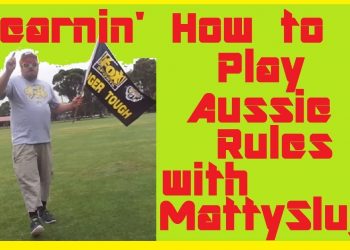 Learnin' AFL Aussie Rules Footy with MattySlug!!!