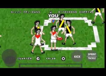 Aussie rules mobile game POCKET FOOTY
