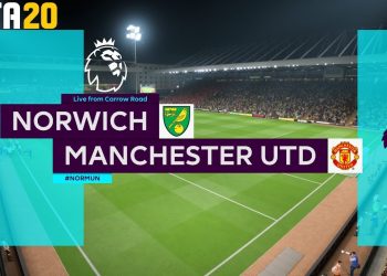 FIFA 20 ! Norwich City Vs Manchester United ! English Premier League 2019/20 | 27.10.19
