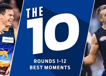 The 10 best moments from Rounds 1-12 | 2019 | AFL