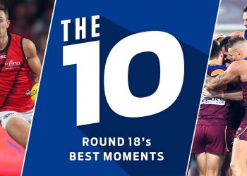 The 10 best moments from Round 18, 2019 | AFL