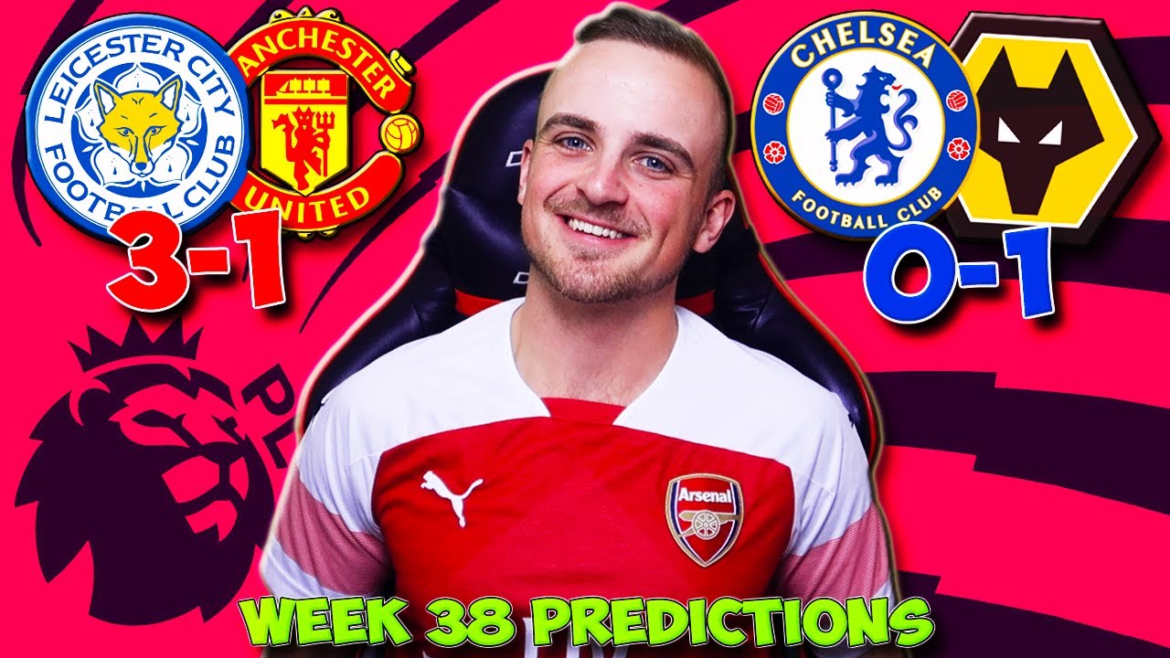 My Premier League 2019/20 WEEK 38 PREDICTIONS!