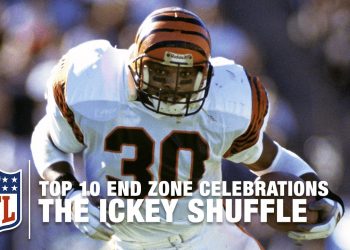 #9 Ickey Woods: The Ickey Shuffle | Top 10 End Zone Celebrations | NFL