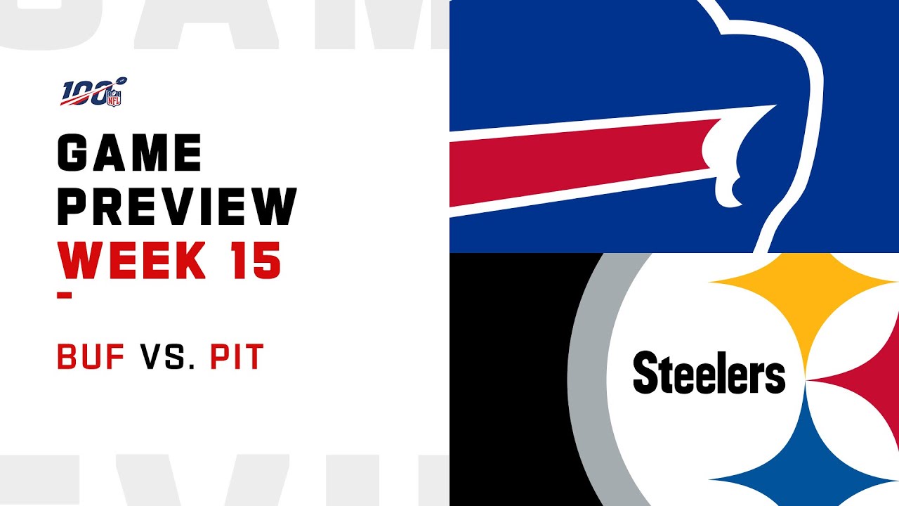 Buffalo Bills vs Pittsburgh Steelers Week 15 NFL Game Preview