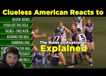 Clueless American Reacts to The Rules of Australian (Aussie Rules) Football – EXPLAINED!