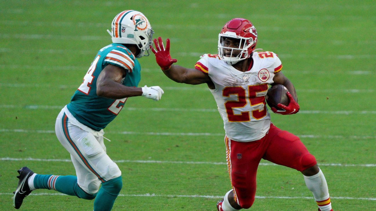 Kansas City Chiefs confident in their running backs without Le’Veon Bell – NFL Nation