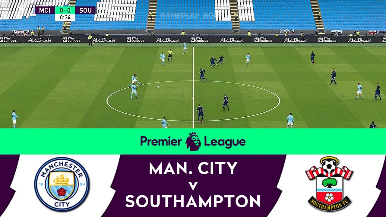 Manchester City vs. Southampton | English Premier League 2021