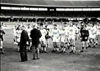 1956 Melbourne Olympics Footage VAFA v VFL VFA Aussie Rules Match