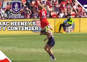Intercept Mark Of The Year?! | Isaac Heeney's MOTY Contender vs Fremantle | AFL Round 19, 2021