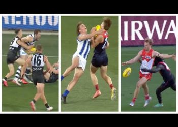 The best bumps and tackles of the 2020 season | The Best Of | AFL