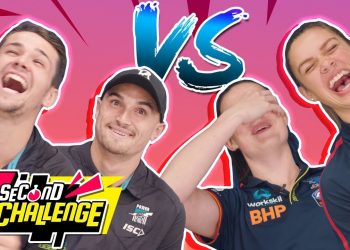 AUSSIE RULES | ADELAIDE vs THE 7 SECOND CHALLENGE!!
