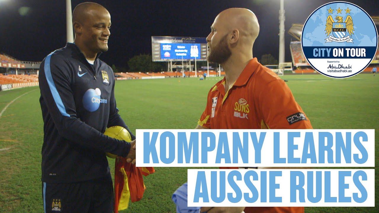 KOMPANY LEARNS AUSSIE RULES | City on Tour