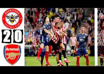 Brentford vs Arsenal 2-0 2021/2022 English premier league season | New season same old Arsenal