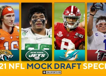 2021 NFL Mock Draft: Patriots land QB, Dolphins add two Alabama stars to help Tua | CBS Sports HQ