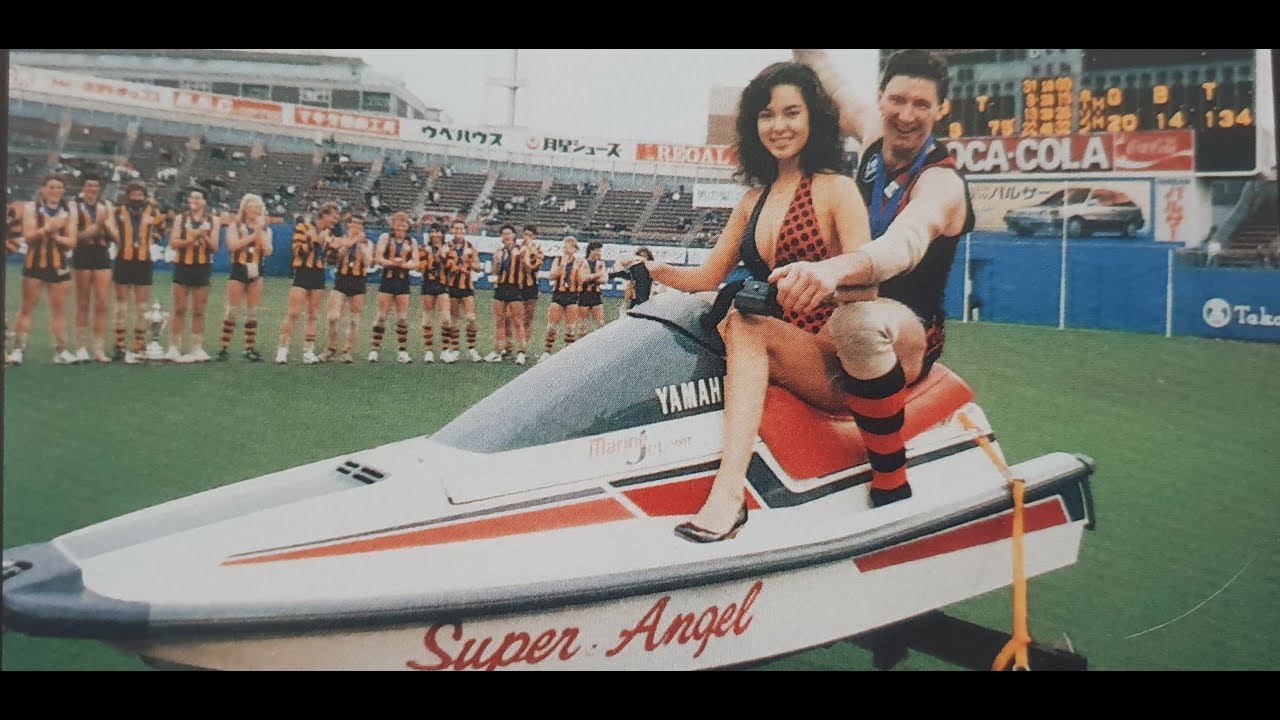 1987 Aussie Bowl – Essendon vs Hawthorn in Japan – AFL FOOTBALL