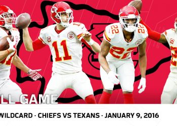 2015 AFC Wild Card Playoffs: Chiefs vs. Texans | NFL Full Game