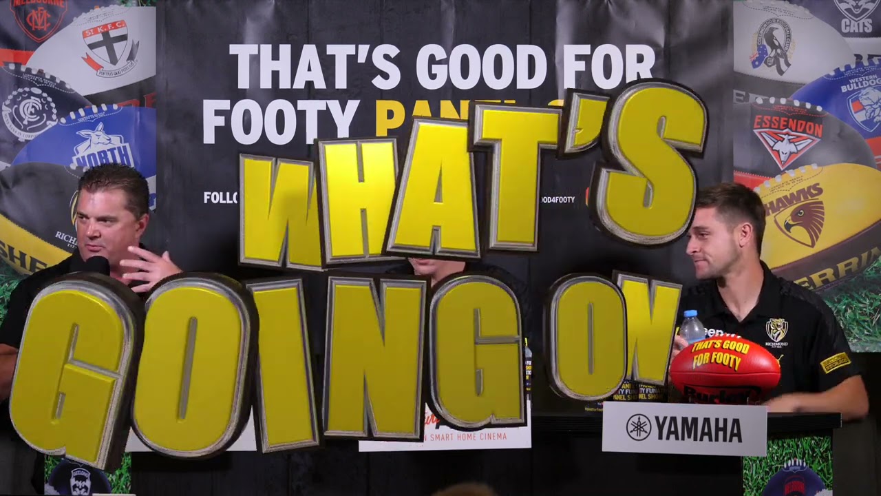 Aussie Rules That’s Good for Footy Round 4 Richmond show 7th April 2021