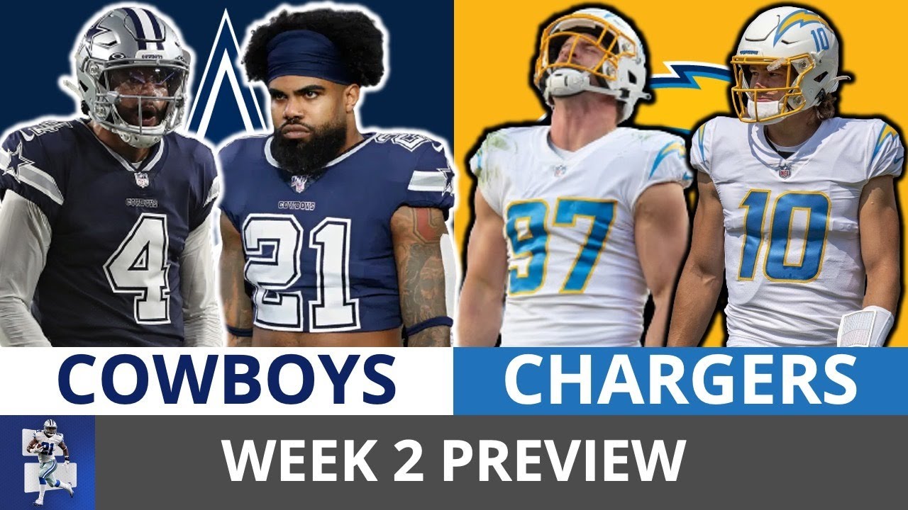 Cowboys vs. Chargers Week 2 NFL Preview With Jane Slater: Randy Gregory, La’el Collins + Prediction