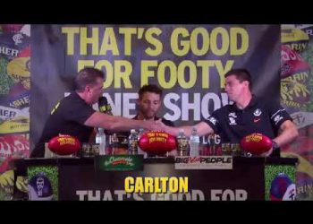 Aussie Rules TGFF panel shows players from Carlton Football Club in 2019