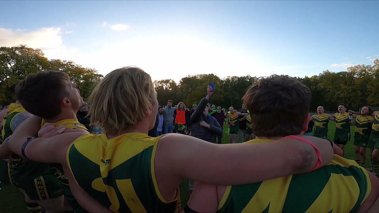 Berlin Crocs [AFLG] 2021 Grand Final celebrations