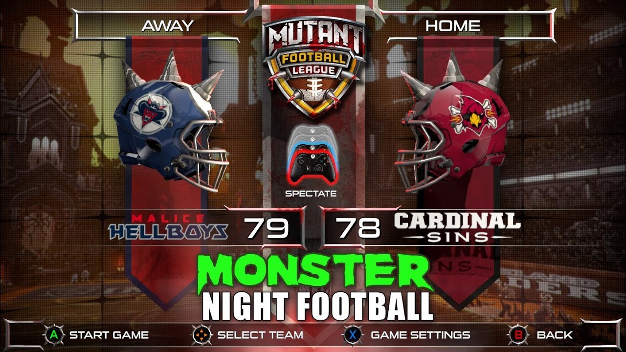 Mutant Football League – Gameplay 7 "Hellboys vs Sins"